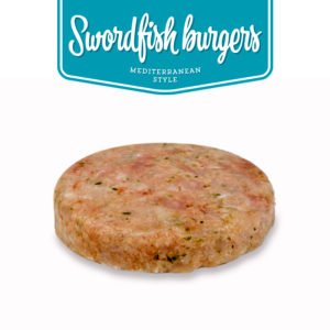 MEDITERRANEAN-STYLE SWORDFISH BURGER ( Box: 18 units )